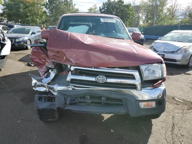 JT3HN86R2X0228718 - 1999 TOYOTA 4RUNNER SR5 BURGUNDY photo 5