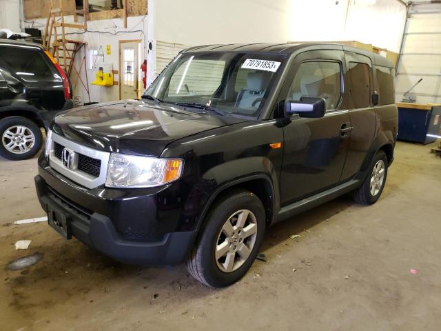 5J6YH2H73AL008760 - 2010 HONDA ELEMENT EX BLACK photo 1