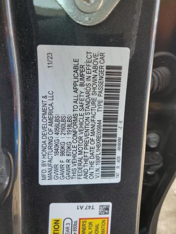 19XFL1H8XRE009844 - 2024 HONDA CIVIC SPORT TOURING BLACK photo 13