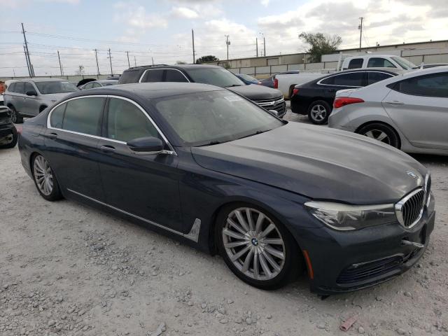 WBA7E4C5XHGU99064 - 2017 BMW 740 XI GRAY photo 4