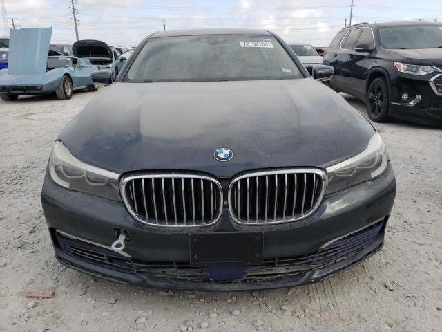 WBA7E4C5XHGU99064 - 2017 BMW 740 XI GRAY photo 5