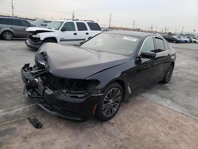 WBAJA9C5XKB398948 - 2019 BMW 530E BLACK photo 1