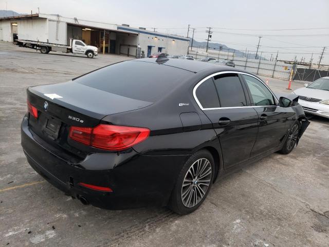 WBAJA9C5XKB398948 - 2019 BMW 530E BLACK photo 3