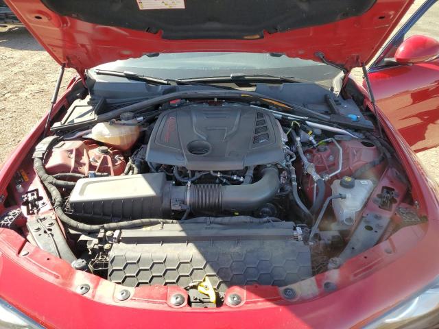 ZARFAEDN1H7538242 - 2017 ALFA ROMEO GIULIA Q4 წითელი ფოტო 11