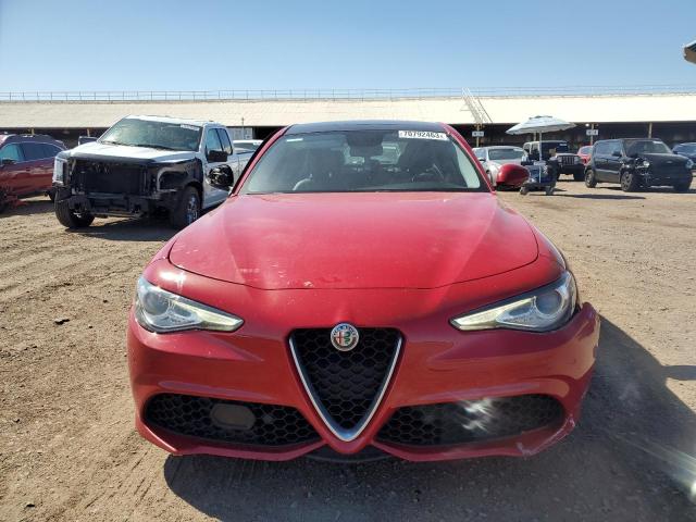 ZARFAEDN1H7538242 - 2017 ALFA ROMEO GIULIA Q4 წითელი ფოტო 5