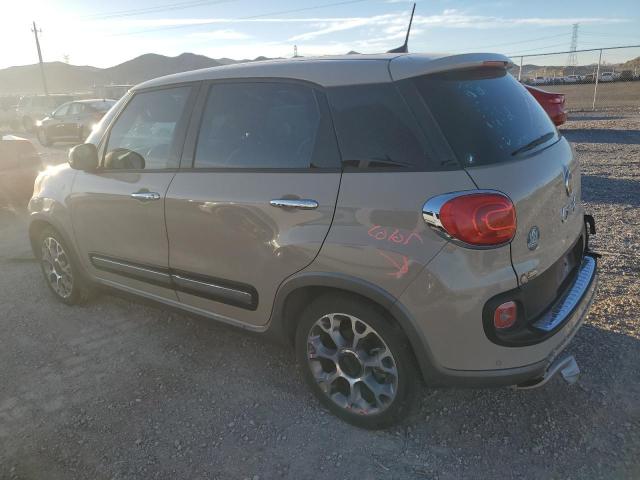 ZFBCFADH3GZ038493 - 2016 FIAT 500L TREKKING TAN photo 2