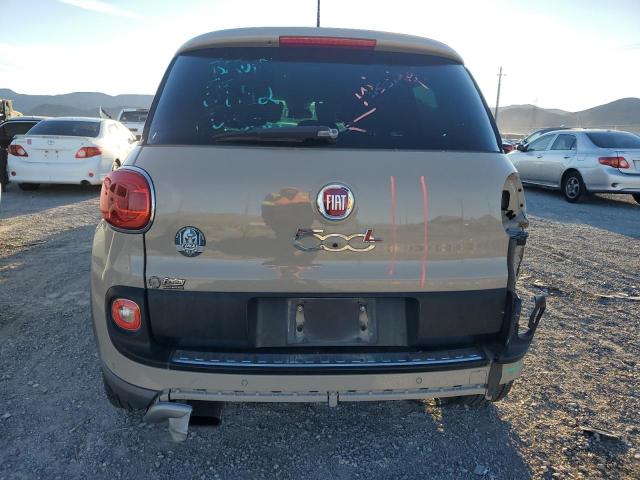 ZFBCFADH3GZ038493 - 2016 FIAT 500L TREKKING TAN photo 6