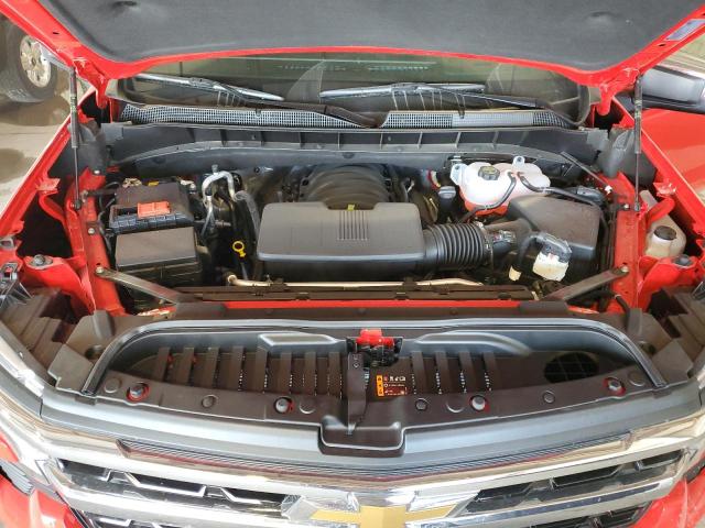 1GCRDDED1RZ276517 - 2024 CHEVROLET SILVERADO K1500 LT RED photo 11