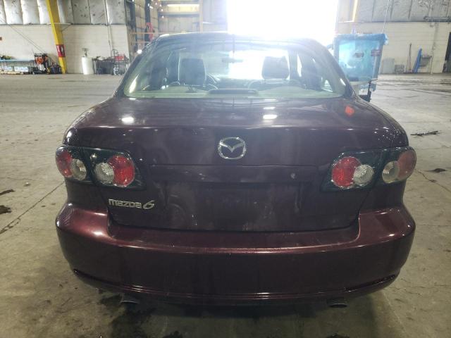 1YVHP80C475M49230 - 2007 MAZDA 6 I BURGUNDY photo 6