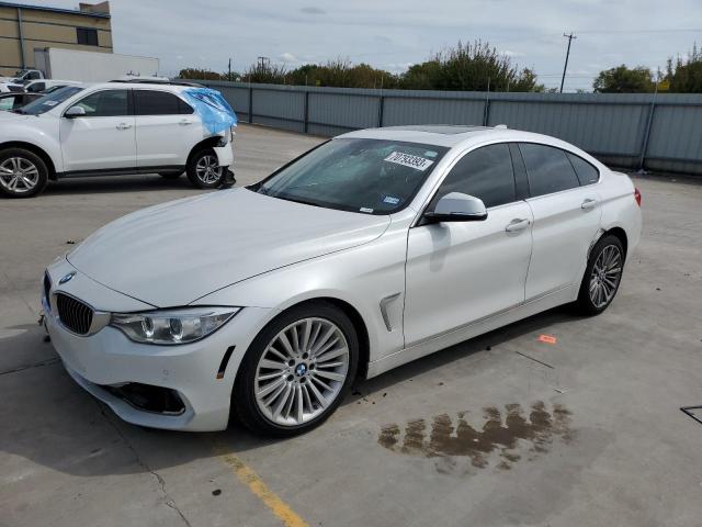 WBA4A5C5XFG051876 - 2015 BMW 428 I GRAN COUPE WHITE photo 1