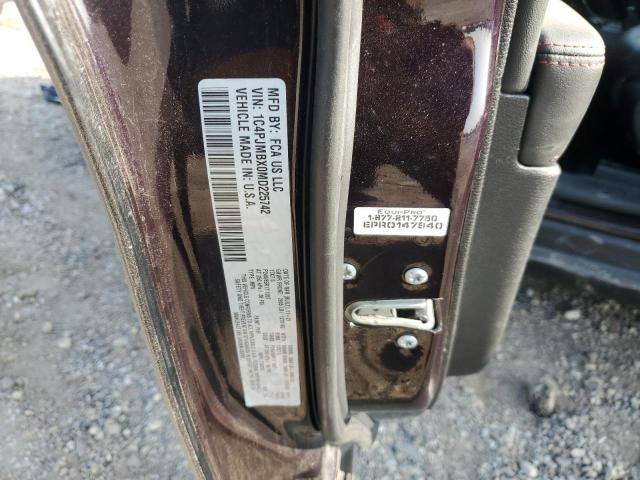 1C4PJMBX0MD225742 - 2021 JEEP CHEROKEE TRAILHAWK Qara foto 12