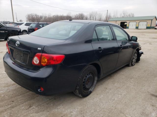 JTDBL40E79J036536 - 2009 TOYOTA COROLLA BASE BLACK photo 3