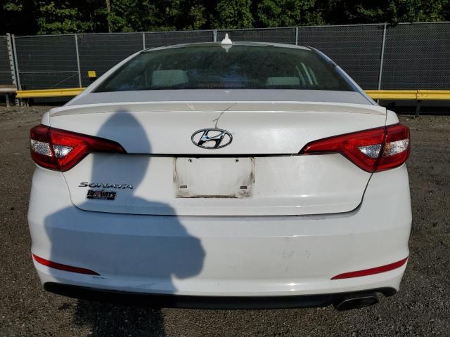 5NPE24AFXHH580012 - 2017 HYUNDAI SONATA SE WHITE photo 6