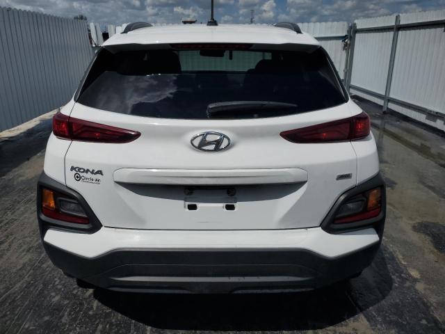 KM8K2CAA4MU735313 - 2021 HYUNDAI KONA SEL WHITE photo 6