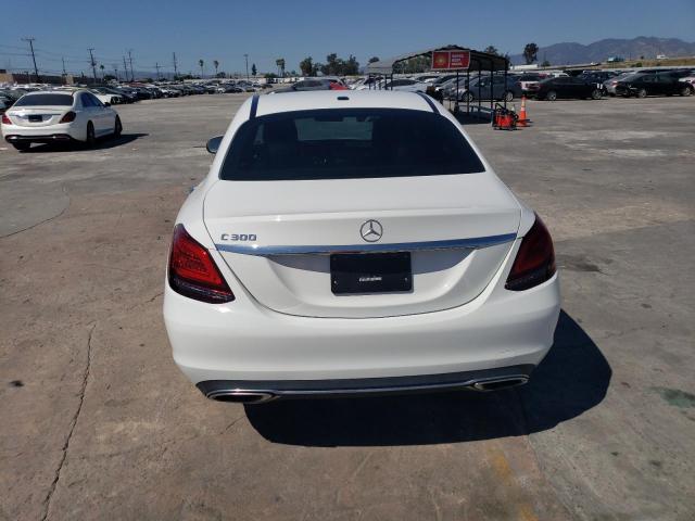 55SWF8DB6LU324397 - 2020 MERCEDES-BENZ C 300 WHITE photo 6