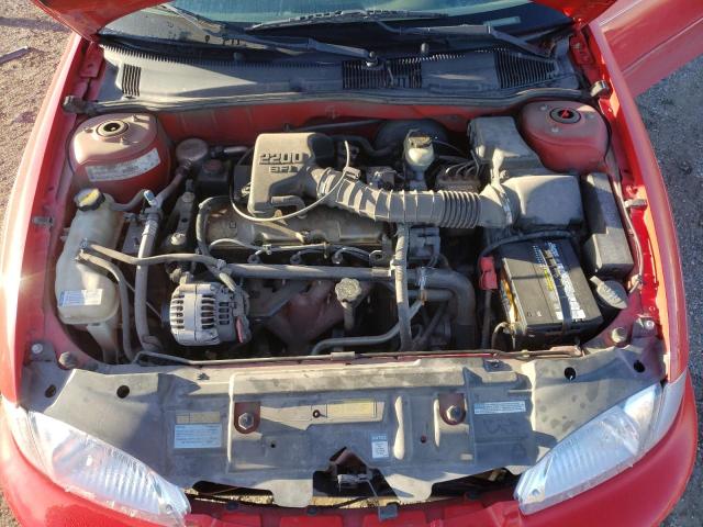 1G1JC1244Y7258499 - 2000 CHEVROLET CAVALIER RED photo 11