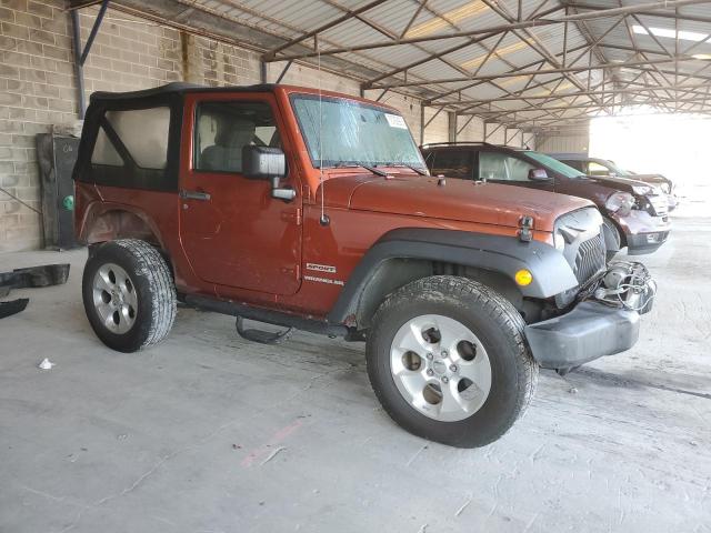 1C4AJWAG3EL284102 - 2014 JEEP WRANGLER SPORT ORANGE photo 4