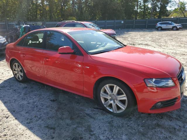 WAUKFAFL4CN002580 - 2012 AUDI A4 PRESTIGE RED photo 4