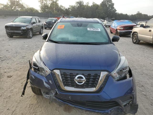 3N1CP5DV5LL535556 - 2020 NISSAN KICKS SR BLUE photo 5