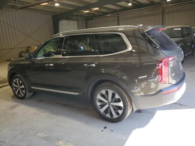 5XYP6DHC0MG155909 - 2021 KIA TELLURIDE S GREEN photo 2