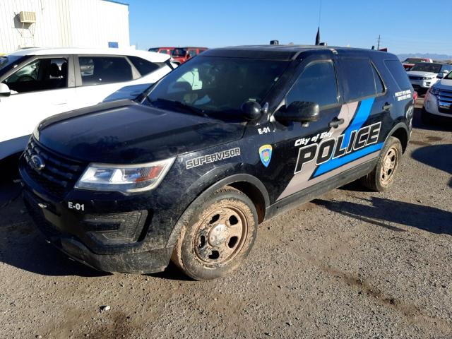 1FM5K8AR0GGB43457 - 2016 FORD EXPLORER POLICE INTERCEPTOR 黑色 照片 1