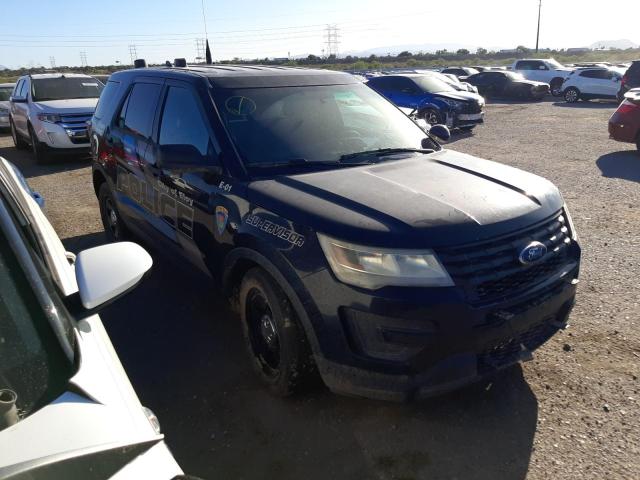 1FM5K8AR0GGB43457 - 2016 FORD EXPLORER POLICE INTERCEPTOR BLACK photo 4