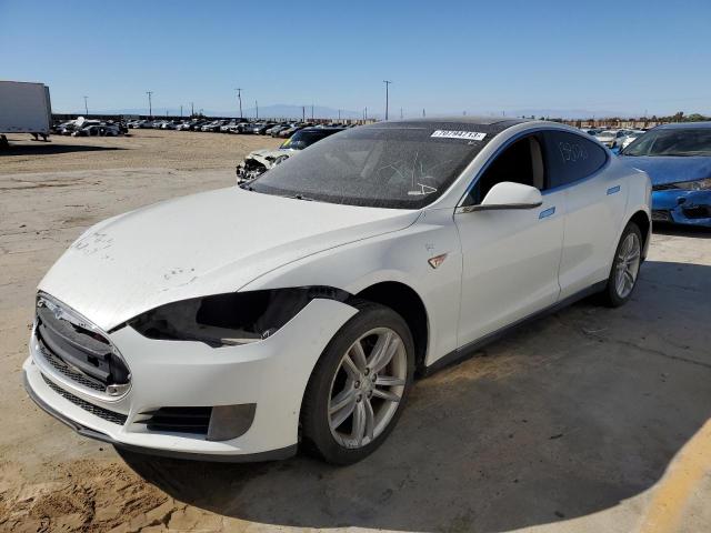 5YJSA1CN1DFP05531 - 2013 TESLA MODEL S Սպիտակ լուսանկար 1