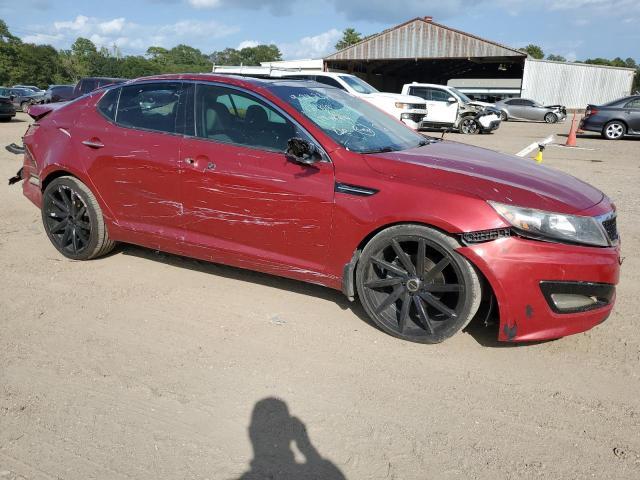 5XXGN4A76CG084444 - 2012 KIA OPTIMA EX RED photo 4