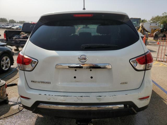 5N1AR2MM1EC715373 - 2014 NISSAN PATHFINDER S WHITE photo 6