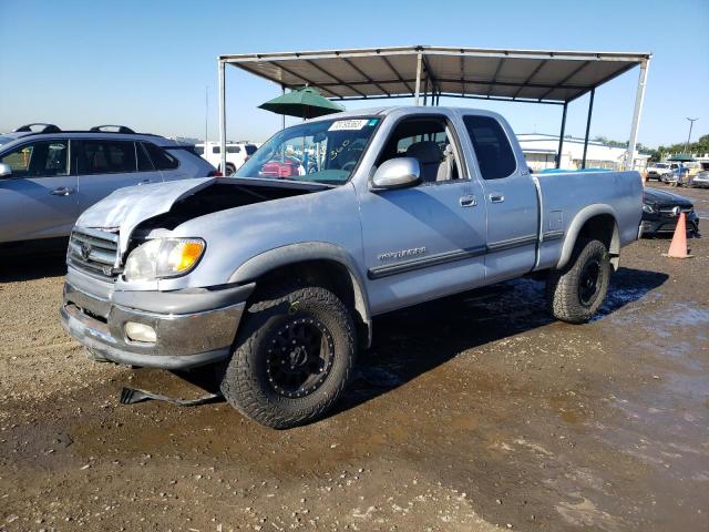 5TBBT4414YS083573 - 2000 TOYOTA TUNDRA ACCESS CAB ვერცხლისფერი ფოტო 1