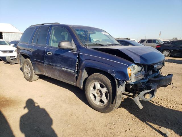 1GNDT13S232249458 - 2003 CHEVROLET TRAILBLAZE BLUE photo 4