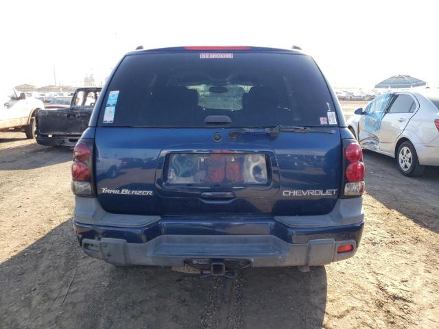 1GNDT13S232249458 - 2003 CHEVROLET TRAILBLAZE BLUE photo 6