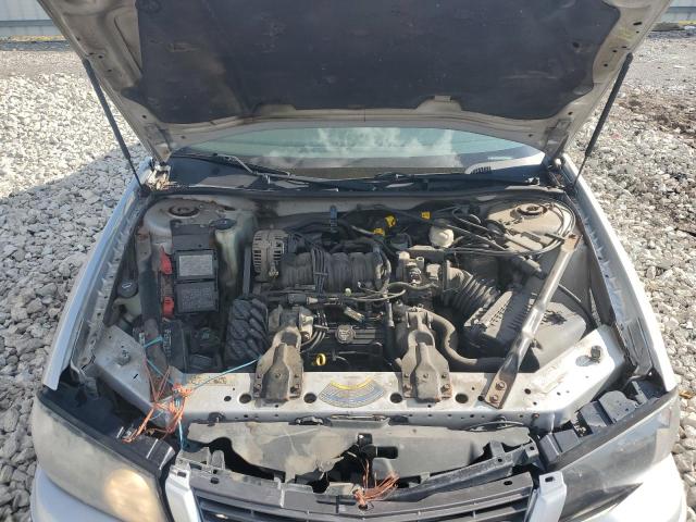 2G1WH52K149339885 - 2004 CHEVROLET IMPALA LS SILVER photo 11
