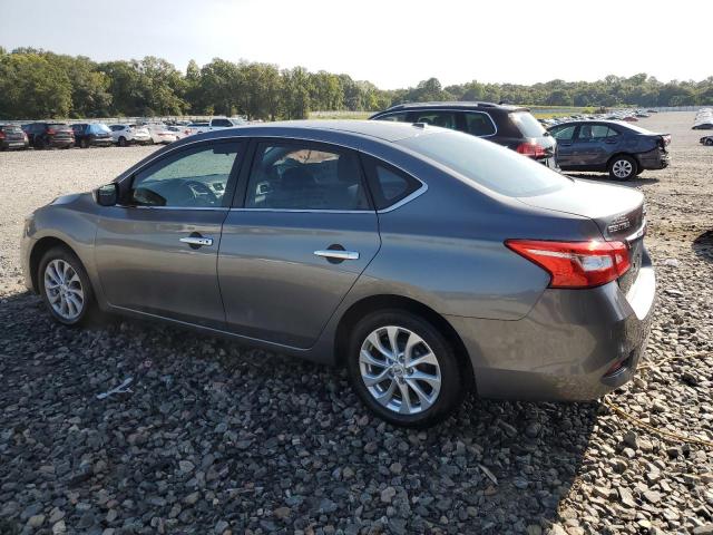 3N1AB7AP0KL605308 - 2019 NISSAN SENTRA S GRAY photo 2