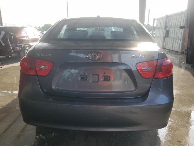 KMHDU46D68U345170 - 2008 HYUNDAI ELANTRA GLS GRAY photo 6