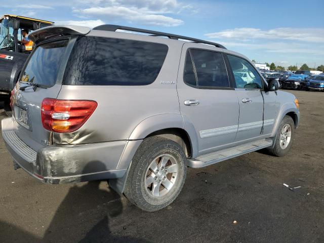 5TDZT38A42S095479 - 2002 TOYOTA SEQUOIA LIMITED GRAY photo 3