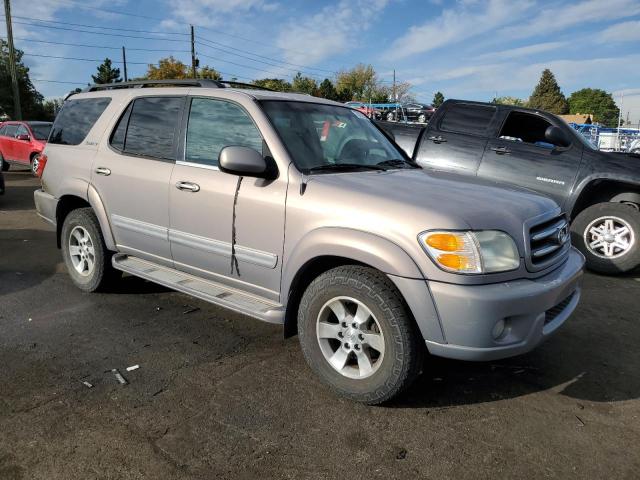 5TDZT38A42S095479 - 2002 TOYOTA SEQUOIA LIMITED GRAY photo 4