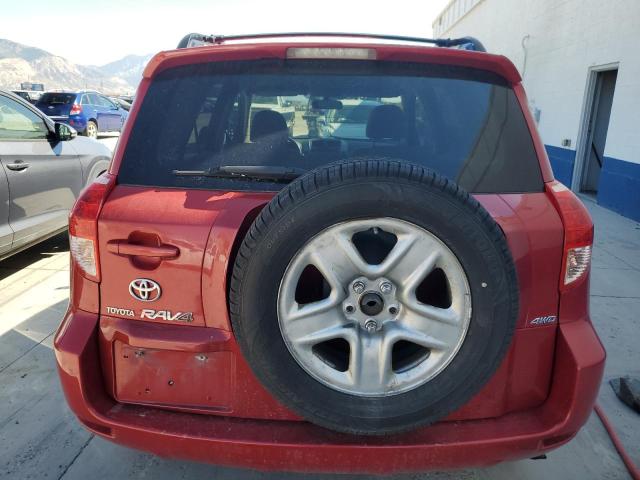 JTMBD33V075110212 - 2007 TOYOTA RAV4 RED photo 6