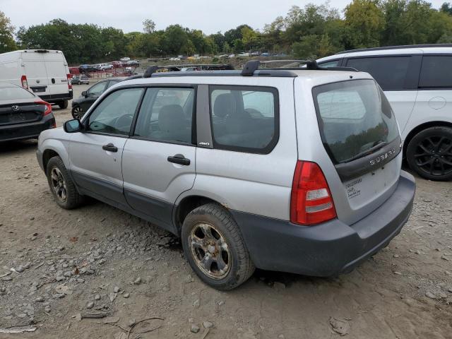 JF1SG63654H760154 - 2004 SUBARU FORESTER 2.5X SILVER photo 2