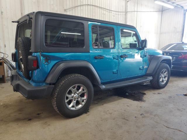 1C4HJXDG9LW205897 - 2020 JEEP WRANGLER U SPORT Жасыл фото 3