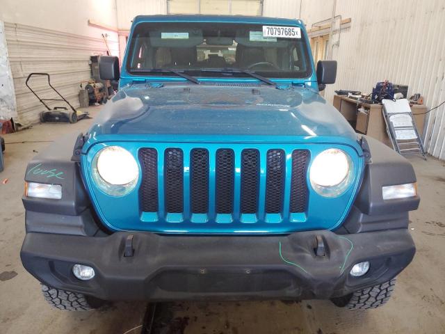 1C4HJXDG9LW205897 - 2020 JEEP WRANGLER U SPORT Жасыл фото 5