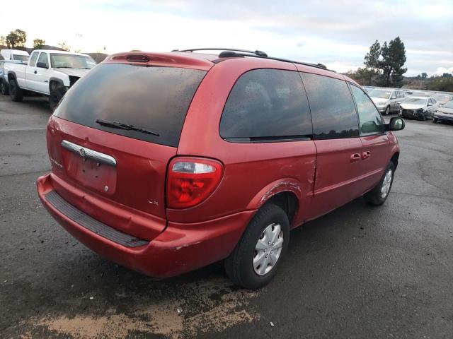 2C4GP44302R656228 - 2002 CHRYSLER TOWN & COU LX RED photo 3