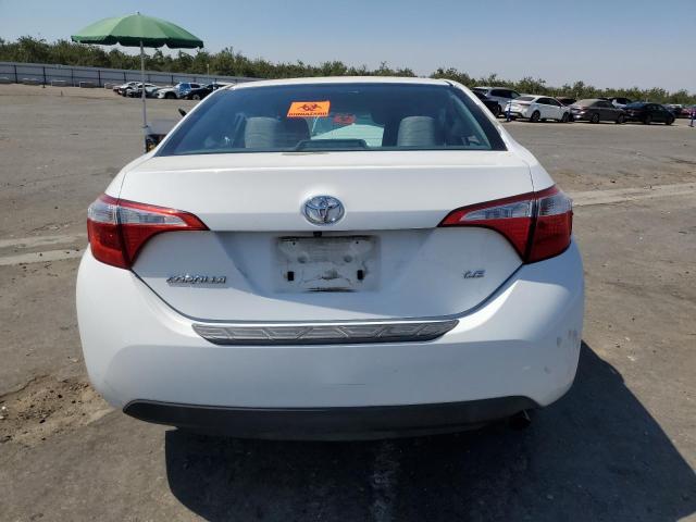 5YFBURHE2GP509217 - 2016 TOYOTA COROLLA L WHITE photo 6
