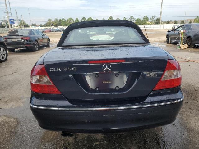 WDBTK56F08T092820 - 2008 MERCEDES-BENZ CLK 350 BLUE photo 6