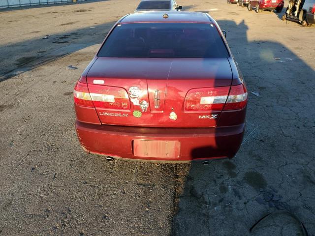 3LNHM26T07R663529 - 2007 LINCOLN MKZ BURGUNDY photo 6