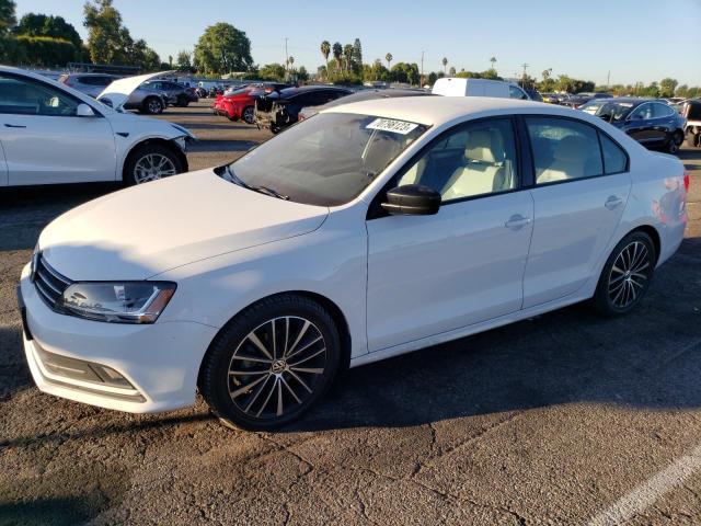 3VWD17AJ8HM397087 - 2017 VOLKSWAGEN JETTA SPORT WHITE photo 1