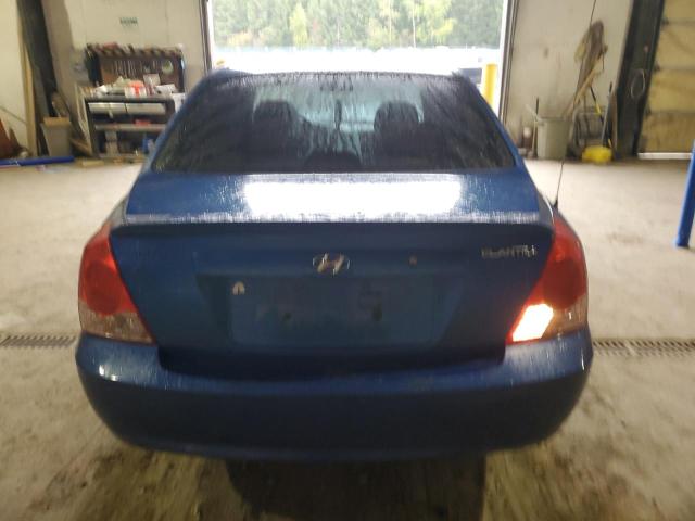 KMHDN46DX6U237239 - 2006 HYUNDAI ELANTRA GLS BLUE photo 6