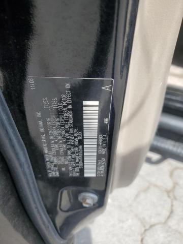 5TBDT44176S552046 - 2006 TOYOTA TUNDRA DOUBLE CAB SR5 BLACK photo 12