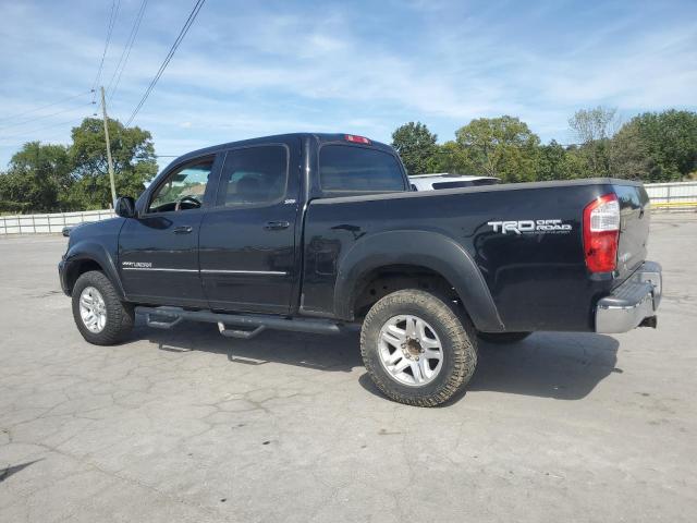 5TBDT44176S552046 - 2006 TOYOTA TUNDRA DOUBLE CAB SR5 BLACK photo 2