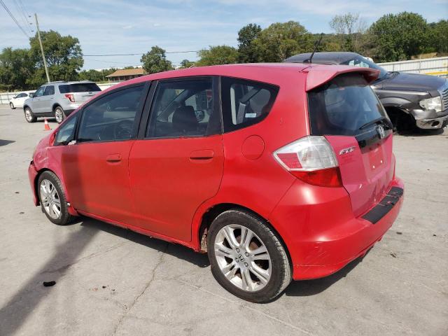JHMGE88479S055924 - 2009 HONDA FIT SPORT RED photo 2
